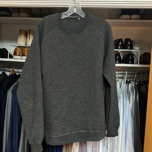 Like new Saks Fifth Avenue Quilted Sweater L